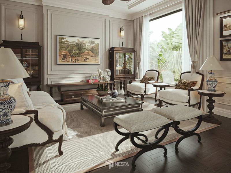 Phong cách nội thất tân cổ điển