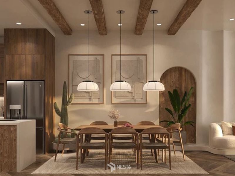 Ứng dụng của nội thất Scandinavian trong không gian