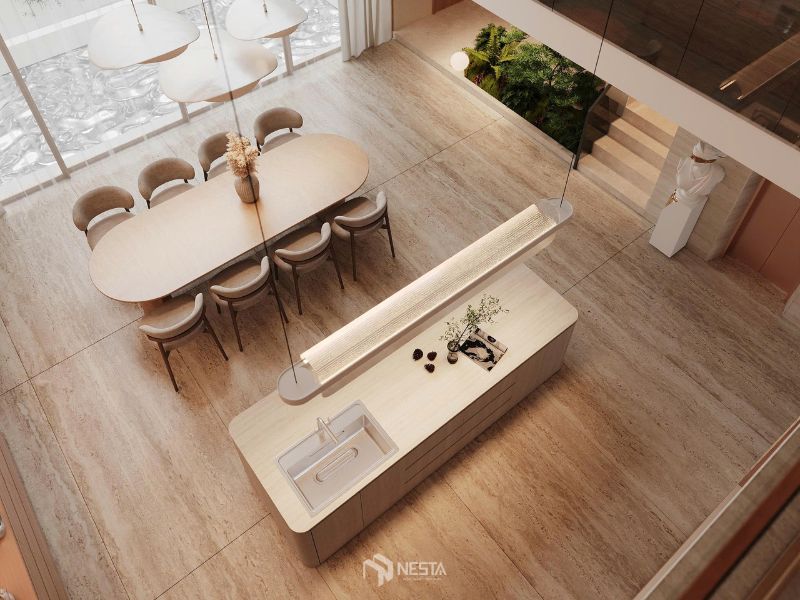 Hình ảnh dự án thi công kiến trúc thực tế tại Nesta - 1