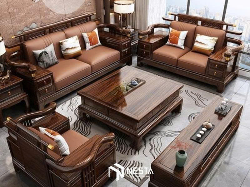 Gỗ thịt trong nội thất
